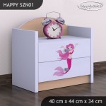 Nočna omarica Happy babies Morska deklica 21 SZN1